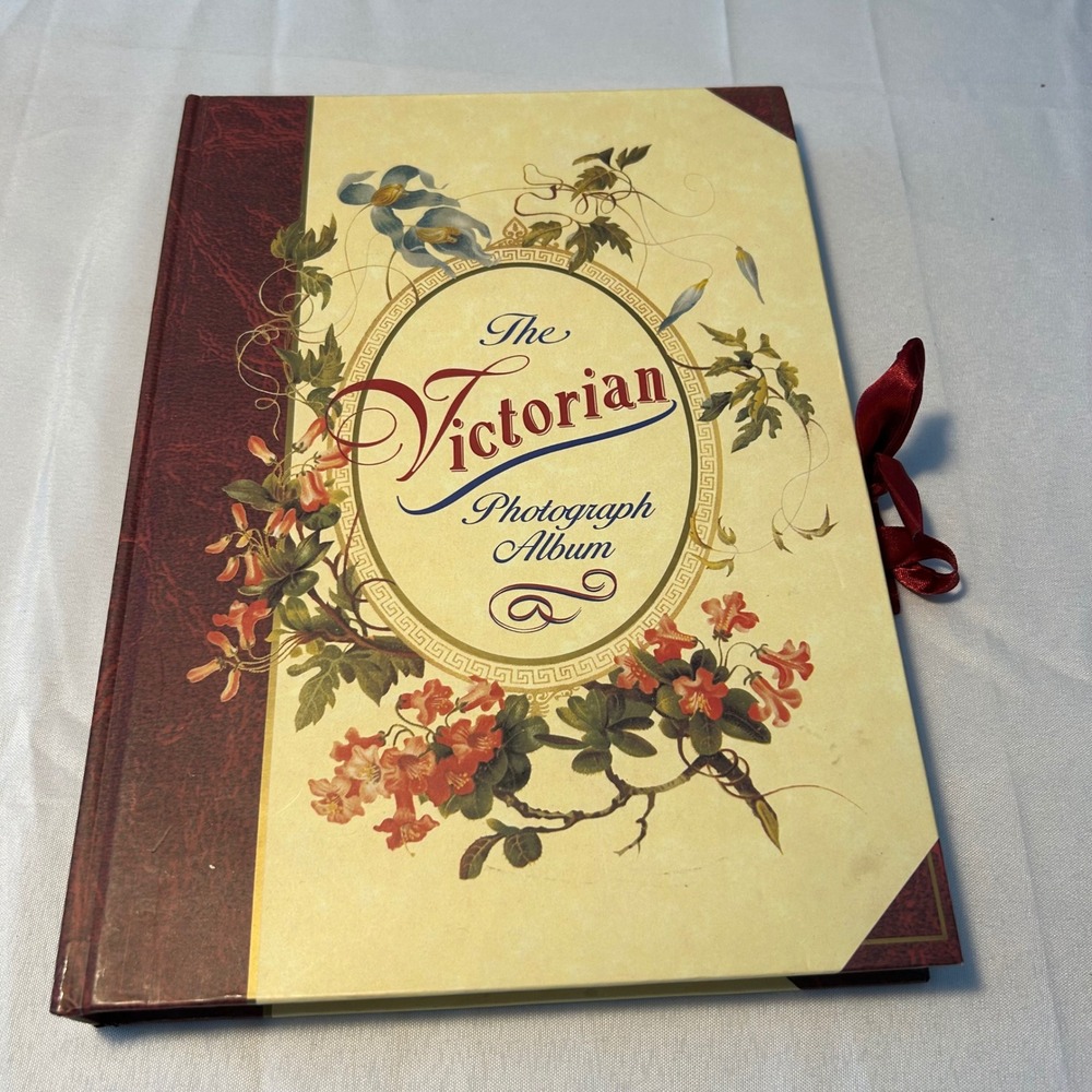 The Victorian Photograph Album Colour Library Books Floral Decor 1994‎